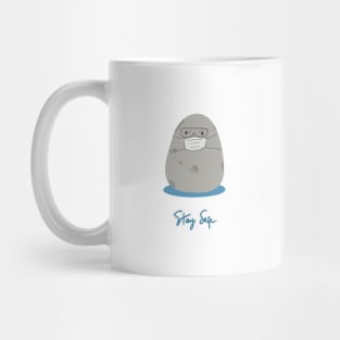 Tutu the Seal - Stay Safe - Seal Doodles Collection Mug